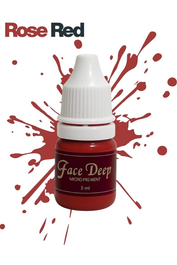 5ml Kalıcı Makyaj Boyası (Rose Red) Profesyönel Kalıcı Makyaj Dudak Boyası Micro Pigment