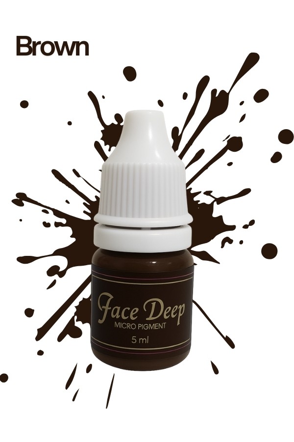 5ml Microblading Boyası Kalıcı Makyaj Boyası Brown (Kahve) Profesyönel Micro Pigment