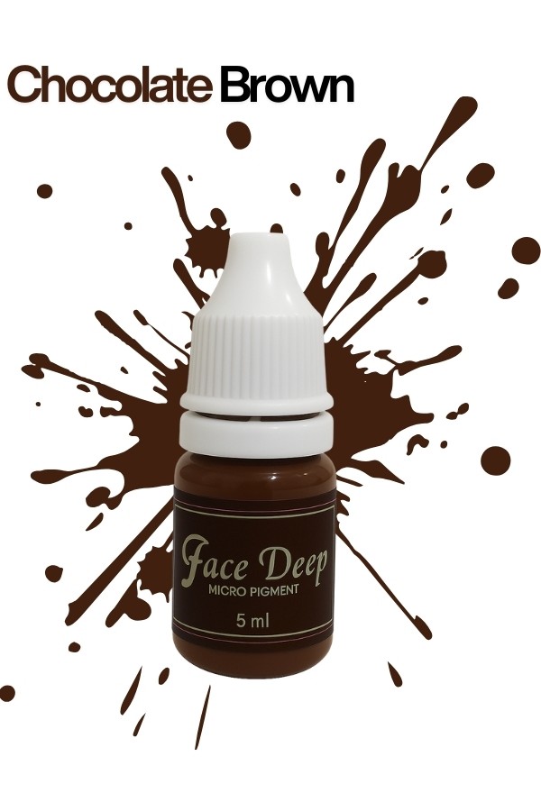 5ml Microblading Boyası Kalıcı Makyaj Boyası Chocolate Brown (Çikolata Kahve) Micro Pigment